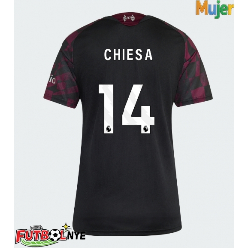 Camiseta Liverpool Federico Chiesa #14 Tercera Equipación para mujer 2026-27 manga corta